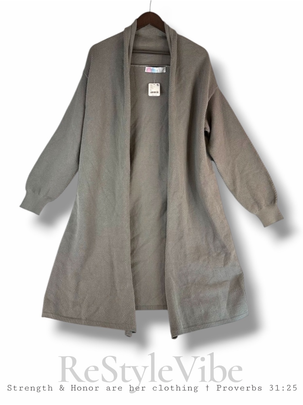 FREE PEOPLE Women’s Size XS Cardigan Sweater FP BEACH NWT Long Oversized NEW